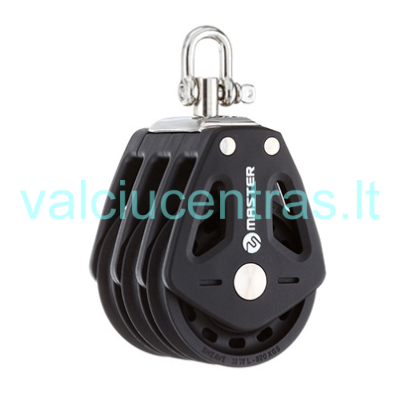 Master trigubas pasukamas blokas su šekeliu 35mm